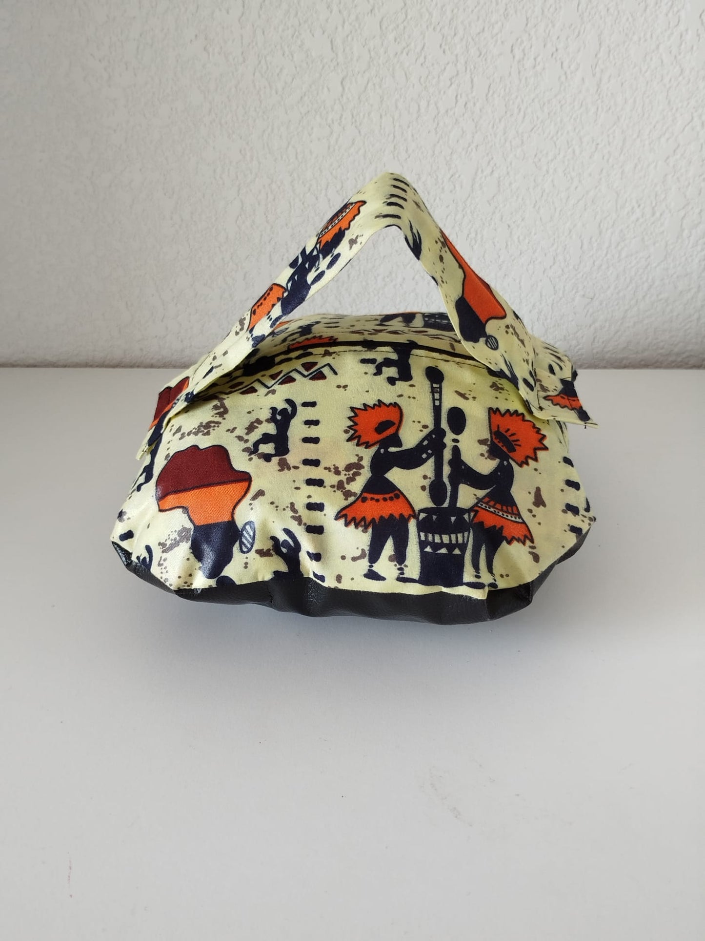 Ensemble jupe et haut en simili cuir